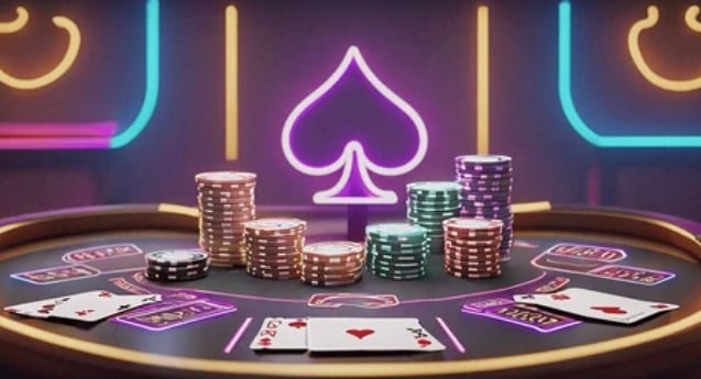 Pertandingan bulutangkis di arena modern dengan atlet profesional
